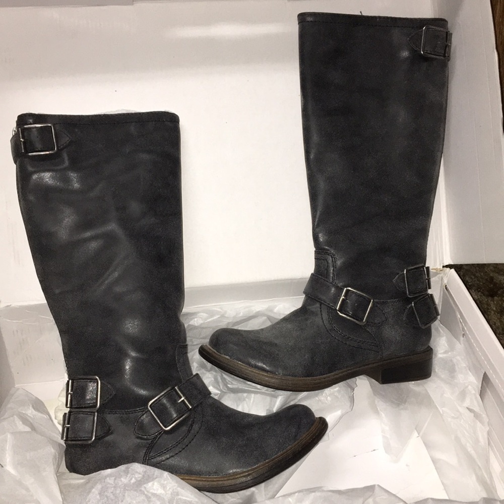 New Nine West Moto tall boots